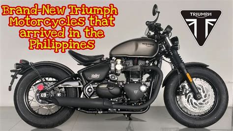 Triumph Motorcycle Price in Philippines .